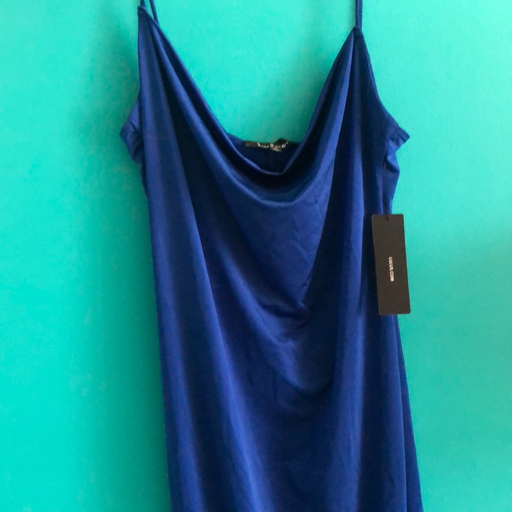 Lulus royal blue dress